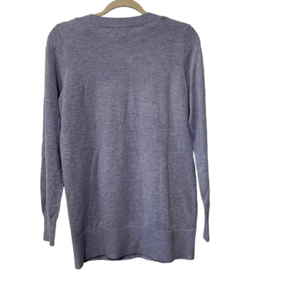 Loft Purple Pullover Sweater Long Sleeve XS NWT - Picture 2 of 8